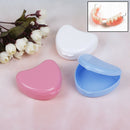 Dental orthodontic retainer box case for denture teeth mouth guard storage 3CAU