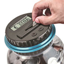 2.5L Spaarpot Teller Coin Elektronische Digitale LCD Tellen Munt Geld Savin W9U5