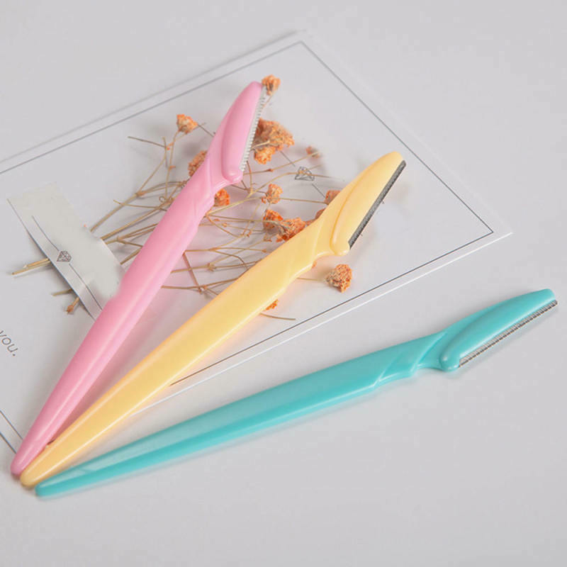 36pcs Facial Eyebrow Safety Razor Trimmer Shaper Shaver Hair Removeral  THX
