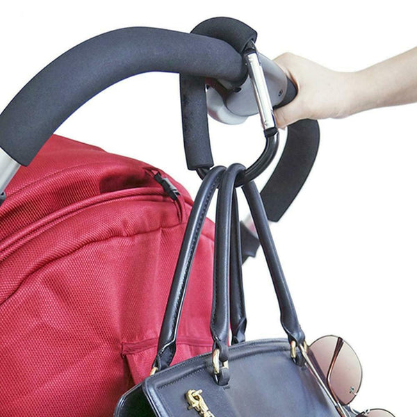 Aluminium Alloy Large D Shape Hook Children Kids Baby Strollers Accessories #gib