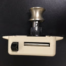Whisper Non Locking Boat Cam Latch Striking Plate Cabinet Hardware 23090-CH