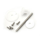 Repair Replacement Parts Toilet Seat Hinges Mountings Set Chrome Fitting ScreOZ