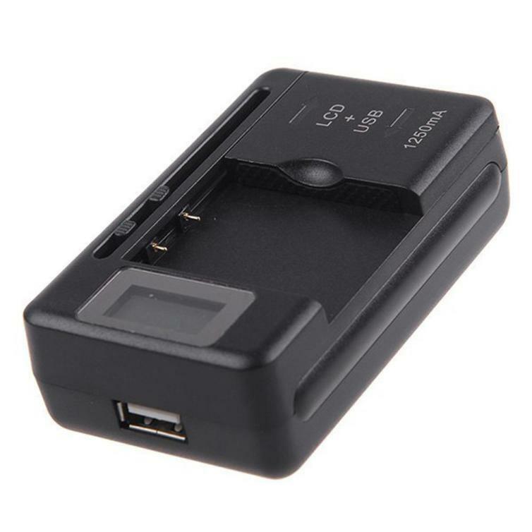 Universal LCD Indicator Screen With USB Port Mobile Battery Charger For Phones