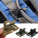 2PCS Hydration Bladder Tube Trap Hose Clip Strap For Molle Fits  N 3C