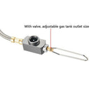 Camping Gas Stove Camping Stove Propane Refill Adapter Cylinder tank CouplerU5I6