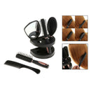 New 5x Home Hairbrush Ladies Unisex Styling Hair Brush Set Women Gift Pack