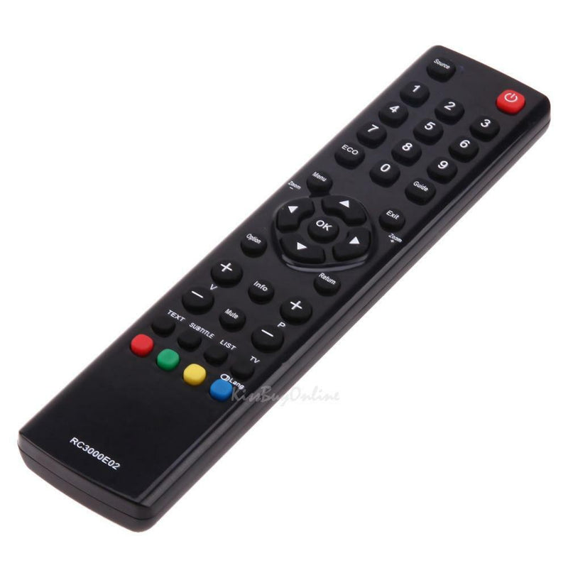 Smart TV Remote Control Replacement Controller for TCL RC3000E02 LED LCD TV