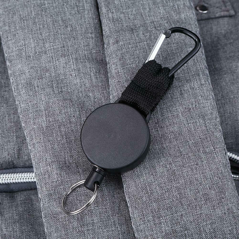 Safety Anti-lost Rope Burglar Quickdraw Retractable Keyrings Keychains