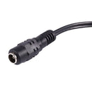 5X(5.5x2.1mm 1 to 2 M/F DC Power Splitter Cable for Security CCTV Camera A1A9)