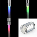 7 Color RGB Stainless Steel LED Water Faucet Bathroom Glow Shower Tap Light
