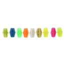 46 Pcs Colorful Plastic Clip Spoke Bead Bicycle Ornament for Bike S1D7