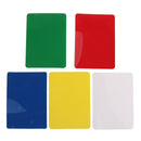 10 Pieces Plastic Poker Size Cut Cards Protector for Poker Blackjack Games Parts
