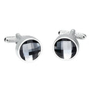 Luxury Round Crystal Cufflinks Men's Luxury Gifts Shiny Wedding Cufflinks