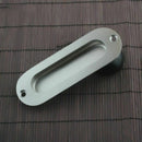 1pcs Rectangular Face Fix Flush Recessed Sliding Door Pull Handle Stainless V1I6