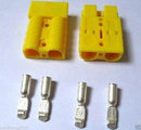 4PCS Battery Quick Connector 50A 8AWG Plug Connect Disconnect Winch Trailer Yell