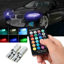 T10 W5W 5050 6SMD RGB Silica Led Error Free Canbus Warning New Led Light+Co F4J7
