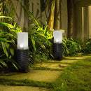 Outdoor Waterproof LED Solar Rattan Light Landscape Lawn Garden Lamp