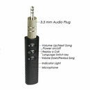 3.5mm Jack Bluetooth Car Kit Wireless Hands-free Music Audio Receiver Adapt