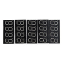 5 Pcs Common Cathode 12 Pin 4 Bit 7 Segment 0.36" Red LED Display Digital T O2R3