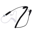 2-Pin PTT Mic Headset to 3.5mm Air Acoustic Tube Earpiece for Baofeng UV-5R