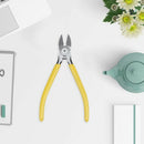 6" Yellow Plastic Coated Grip Diagonal Pliers Wire Side Cutter