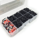 1 Box/1500Pcs Nylon Badminton Racket Racquet Grommets Eyelet Protector Stri