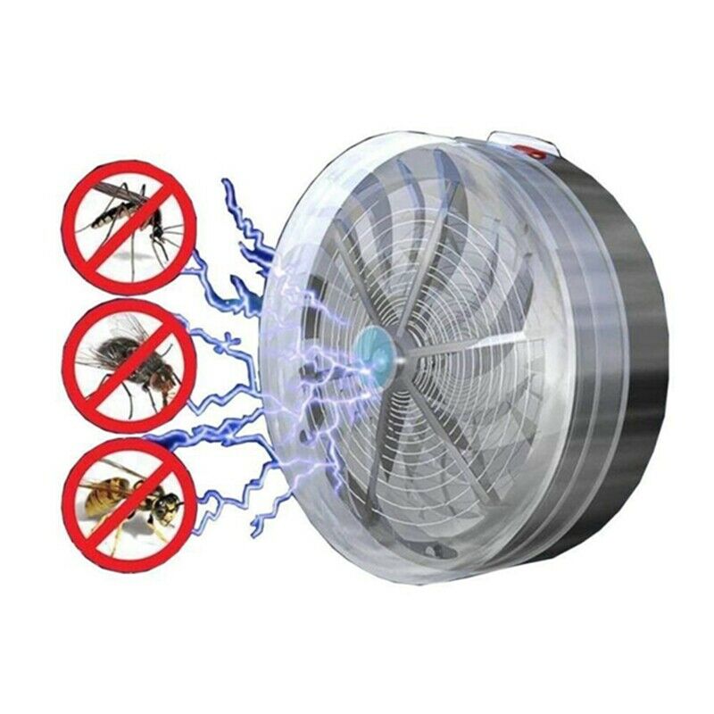 Insect Camping Moth Solar Mosquito Lamp Fly Light Bug Killer Weed & Pest Co