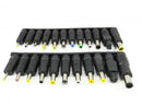 1Set DC 5.5 x 2.1mm Female Jack to 23 Multi Type Power Plug ConnectorAdapter& Gw