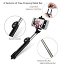 4 in 1 Wireless Selfie Stick Universal Tripod Extendable Remote Camera