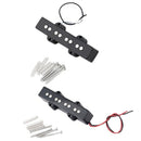 Pro Electric Bass Open Type Noiseless Bridge Pickup For 4 String Jazz Bass