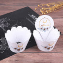 12pcs Eid Mubarak cake Picks with Stickers Eid Mubarak Cupcake Wrapp Kw