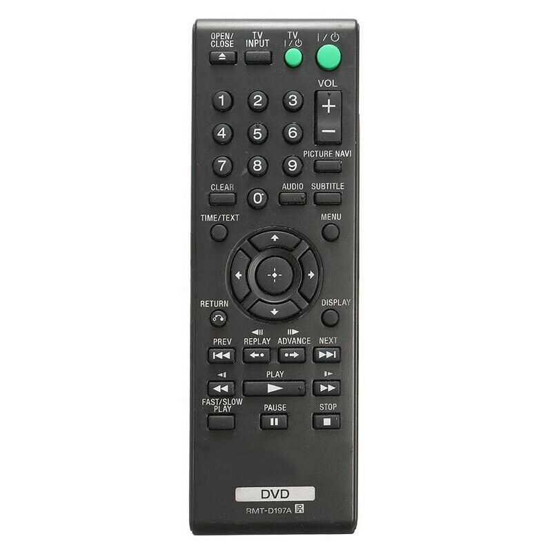 5X(Rmt-D197A Smart Remote Control for Sony Dvd Dvp-Sr210 Dvp-Sr210P Dvp-Sr Y4Q9)
