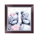 DIY 5D Diamond Embroidery Painting Lover Bear Cross Stitch Craft Home Decor