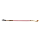 Pro makeup tools wooden handle double eyebrow brush + eyebrow comb brus â„–[