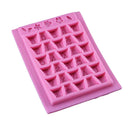 Mold Silicone Mold Chocolate Mold Cakes Chocolate Candy letter symbol