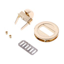 Metal Clasp Turn Lock Twist Locks Hardware For DIY Shoulder Bag Purse Handbag