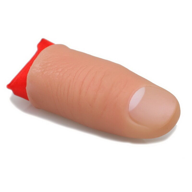 Magic Thumb Tips Tricks Rubber Close Up Vanish Appearing Finger Trick Prop LJ
