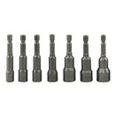 Hexagonal handle sleeve 9 sets  Chromium Vanadium Steel Durable fgd BTL