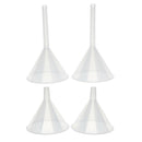 150mm Plastic Short Stem Funnel for Kitchen Laboratory Liquid Transfer 2Pack