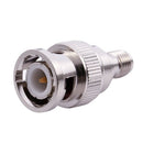 Metal BNC Male to SMA Female Plug Coaxial Connector Converter Adapter Y9Y8