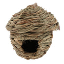2Pcs Handwoven Straw Bird Lounge Nest Birdhouse Box for Hatching Breeding Garden