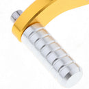 Golden Shift Lever Gear Change Shifter Folding Pedal for Motorbikes,Aluminum