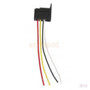 10x Car 12V 12 Volt DC 30A AMP Relay Wiring Harness Socket 4Pin 4 Wire