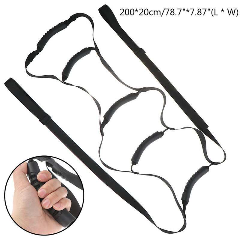 1Pcs Bed Rope Ladder Sit Up Assist Device Bed Support Belt Strap Elderly Pati BX