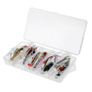 33Pcs/lot Fishing Lure Kit Hard Baits Sequins Baits Fishing Tackle Kit w/Box