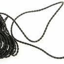 9m Black Braided Leather Necklace Cord String DIY 3mm HOT L7R7