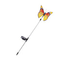 Solar Powered LED Light Color Change Butterfly Bird with Ground Spike Garden