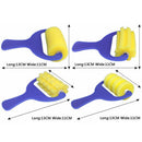 4Pcs Little Artist Rolling Pin Sponge Paint Brushes Kids Art Craft Drawing Tool