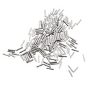 400pcs Single Fishing Crimp Loop Copper Tube Wire Leader Sleeves 1.2mm/1.4mm