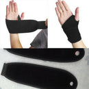 Wrist Guard Band Brace Support-Carpal Tunnel Sprains Strain Gym Strap Black